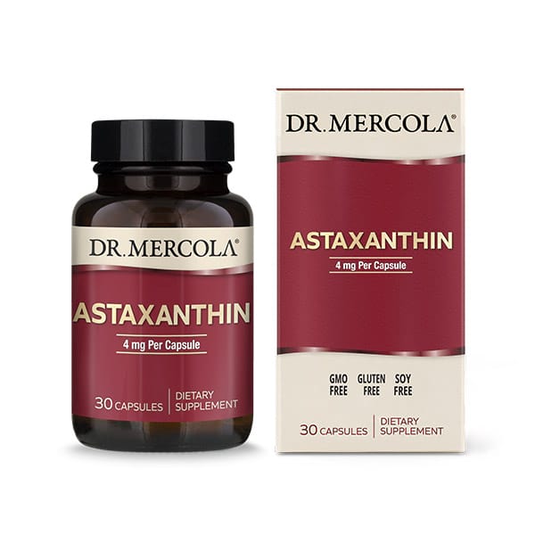 Organic Astaxanthin Dr Mercola 4mg