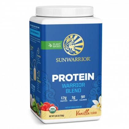 Bột protein thực vật hữu cơ Sunwarrior Warrior Blend